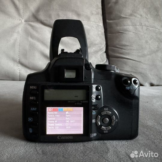 Canon 350D+объектив Helios-44М-4+адаптер М42+CF2Гб