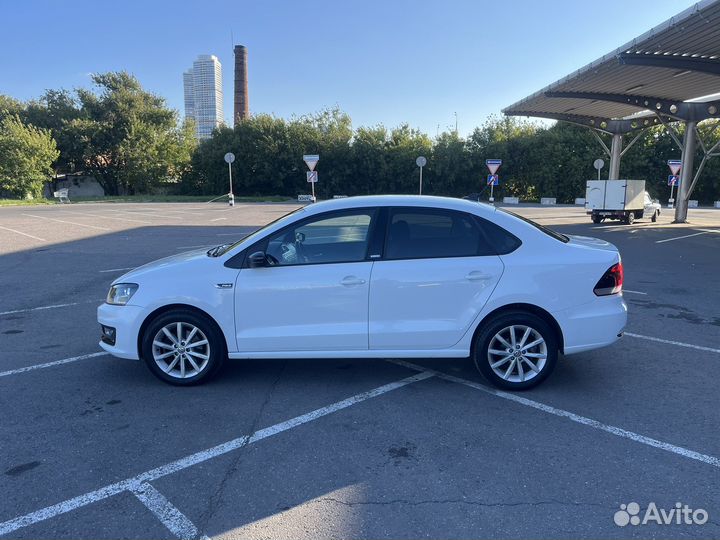 Volkswagen Polo 1.6 AT, 2017, 115 000 км