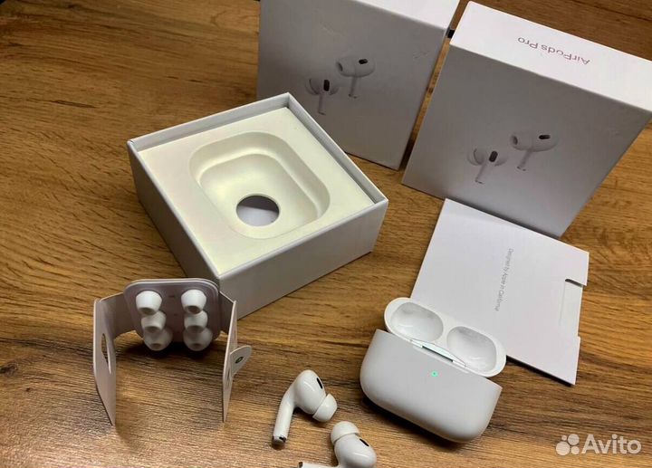 Наушники AirPods pro 2 чип Airoha Премиумдоставка