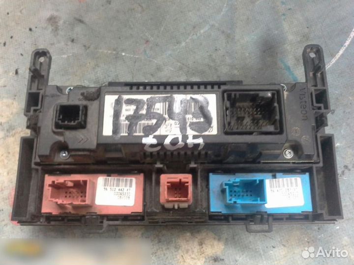 Блок управления климатической установкой Peugeot 4