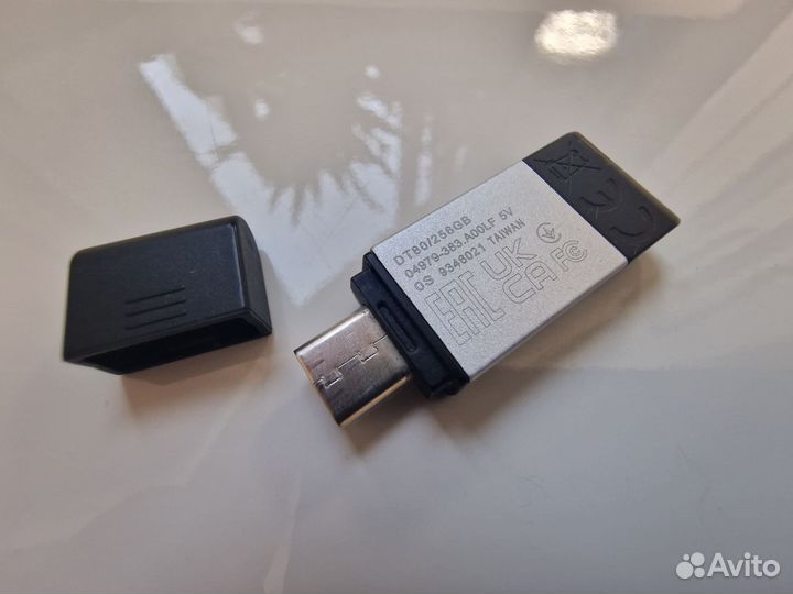 Флешка kingston dt80 256гб