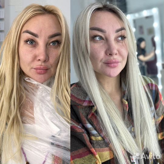 Сложное окрашивание волос