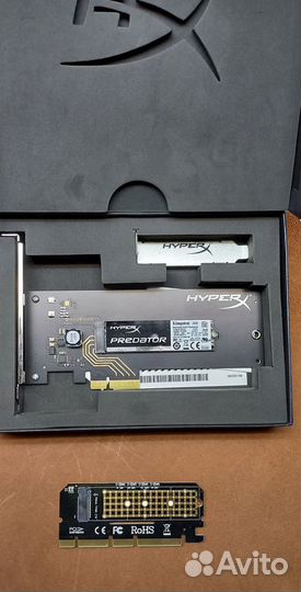 SSD диск Kingston Predator PCIe 240Gb