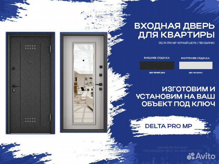 Входные двери новые с установкой