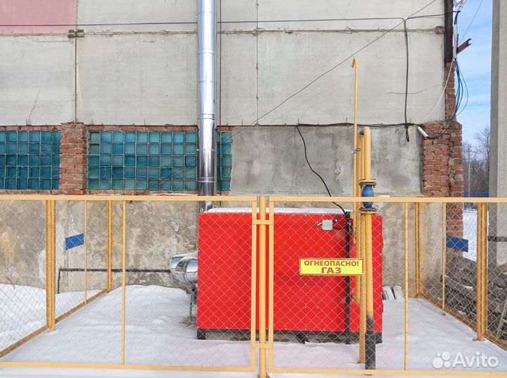 Промышленный котел мощность 1065 кВт