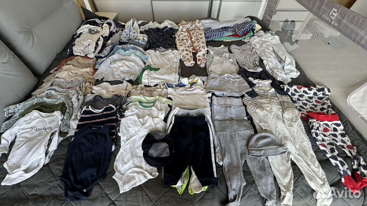 Одежда на мальчика пакетом 68,74 (от 3-6 мес)