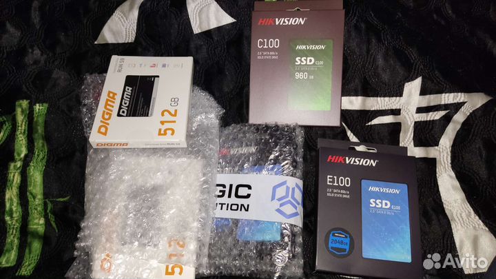 Новые SSD 1Тб (гарантия)