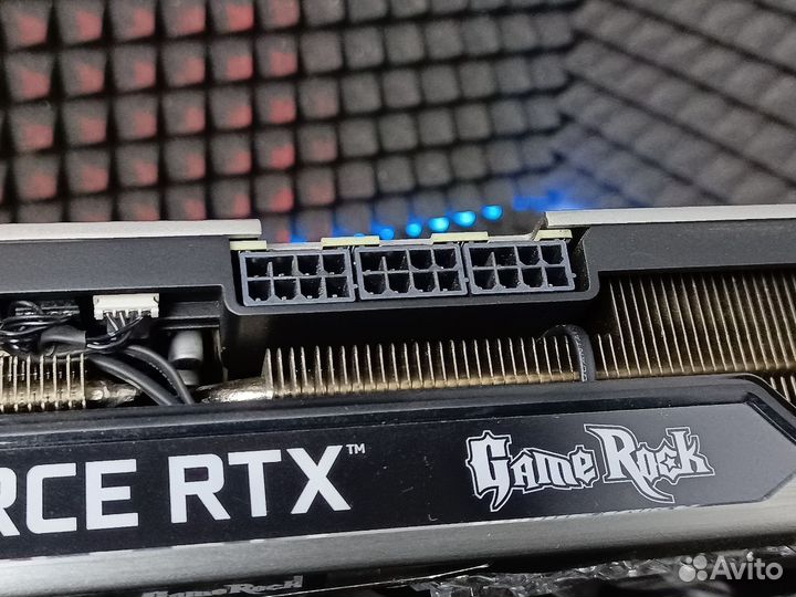 Видеокарта RTX 3090 24GB Palit Gamerock / Пломба