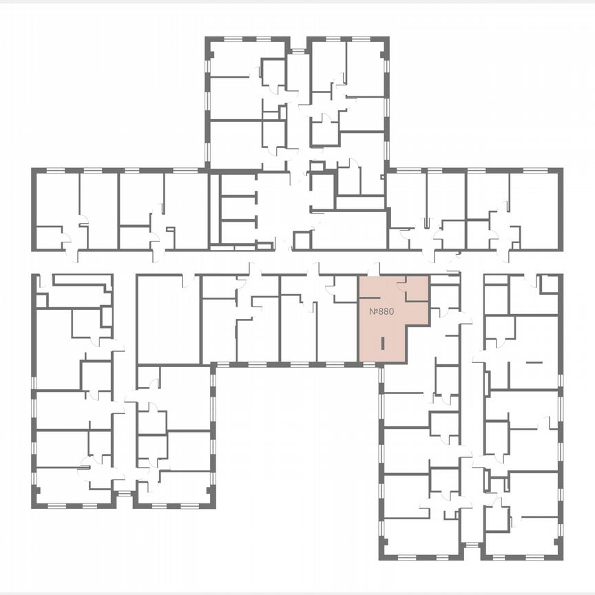 Апартаменты-студия, 31,1 м², 13/13 эт.