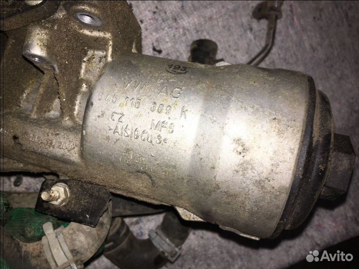 Кронштейн масляного фильтра ауди А4 Б8 А5 8Т TDI