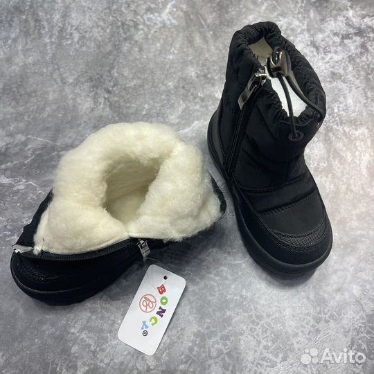 Детские зимние ботинки дутики