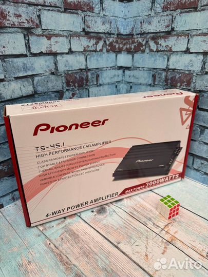 Усилитель 4 канальный pioneer 3000w