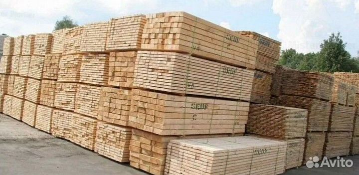 Брус доска пиломатериал С доставкой