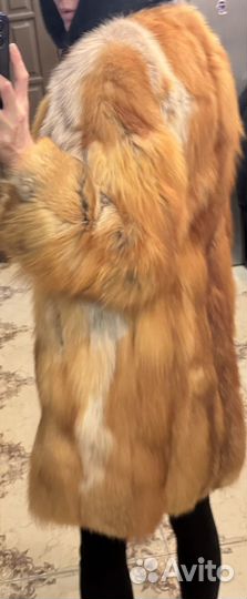 Шуба из лисы