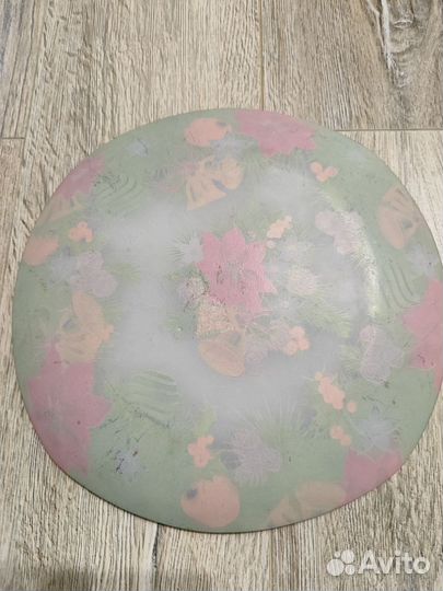 Тарелка новогодняя