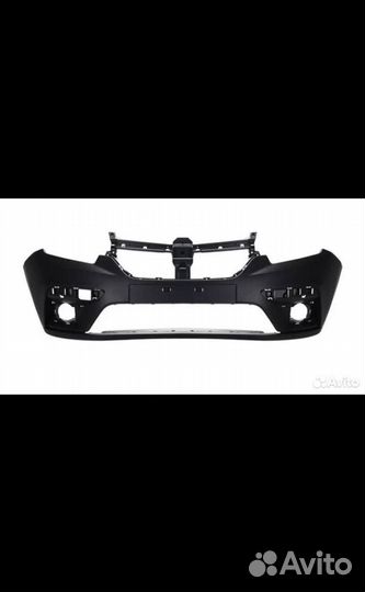Бампер передний рено Логан 2018 год и выше