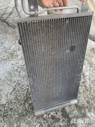 Радиатор кондиционера на volkswagen polo
