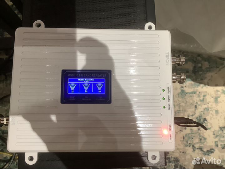 Репитер LTE, 4G, 3G, 2G (2 антенны)