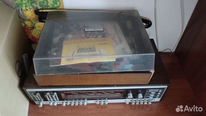 Проигрыватель винила мелодия 104