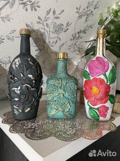 Декоративные бутылки