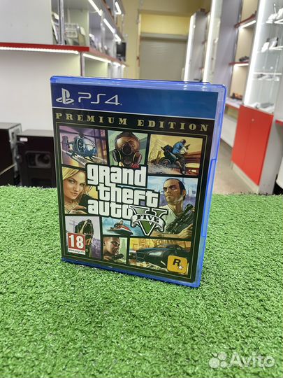 Диск PS4 GTA 5 Premium Edition (Р)