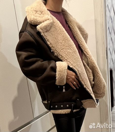 Дубленка женская новая