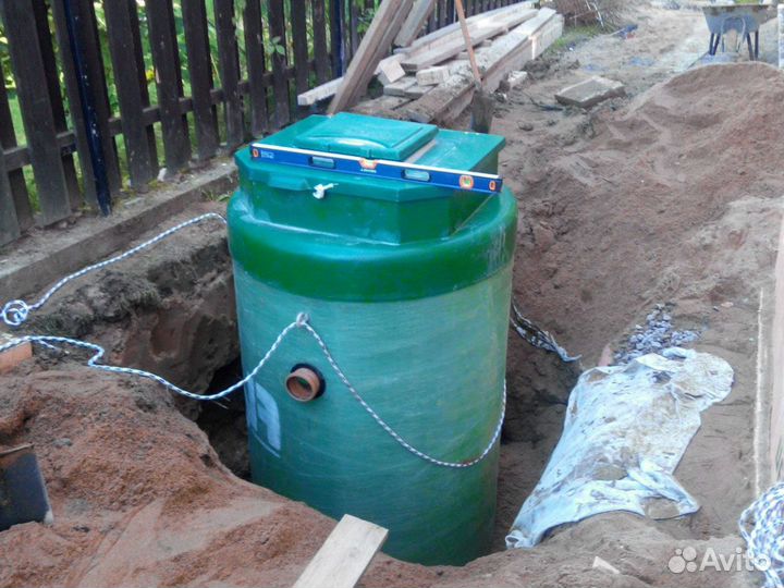 Септик био Аквабокс 7 энергонезависимый