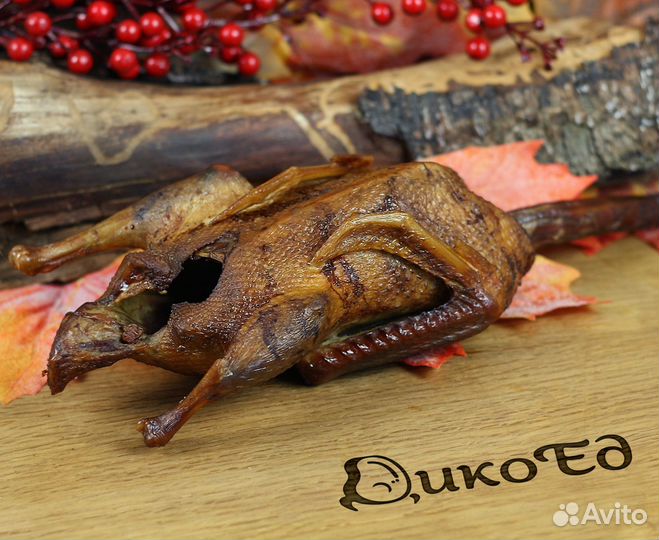 Утка копченая