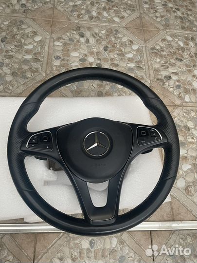 Руль на Mercedes Benz с подушкой