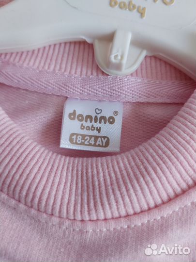 Новый костюм 1-2года на девочку