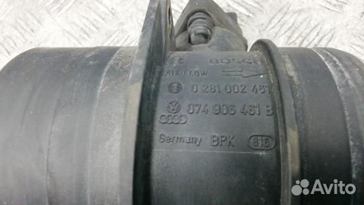 Расходомер воздуха дизельный skoda superb 1 (7DN24