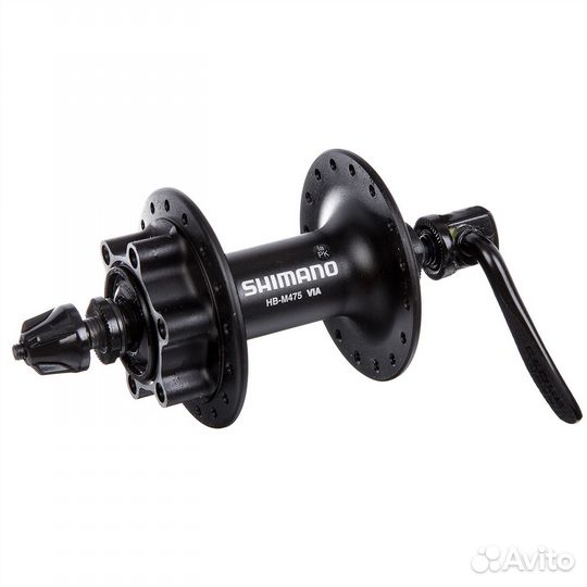 Втулка Передняя Shimano HB-M475-L QR 32H черн OLD: