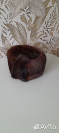 Шапка норковая женская