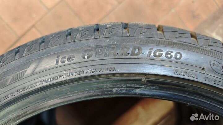 Yokohama Ice Guard IG60 225/40 R19 и 255/35 R19 93Q