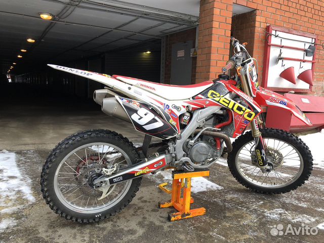 Honda crf450r куб 2015 год