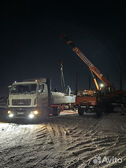 Услуги длинномера, грузоперевозки, шаланда