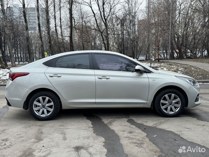 Hyundai Solaris 1.6 AT, 2017, 75 593 км