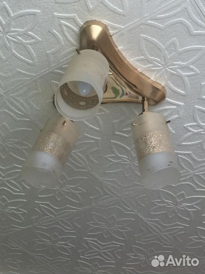 Люстра потолочная бу