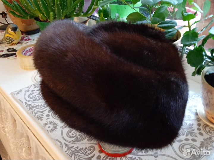 Шляпа женская норковая