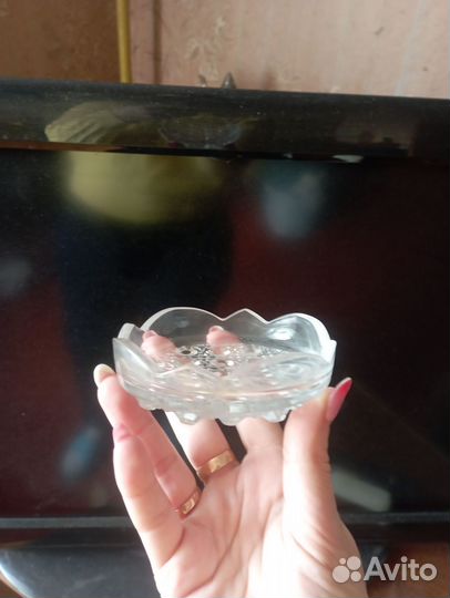 Розетки для варенья хрусталь