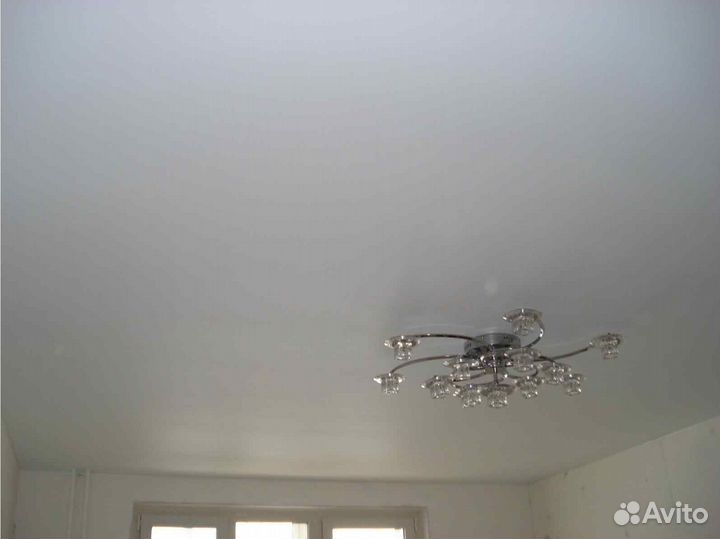 Потолок натяжной обычный и любой сложности