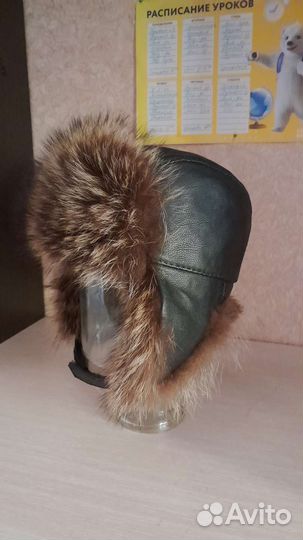 Шапка меховая для мальчика