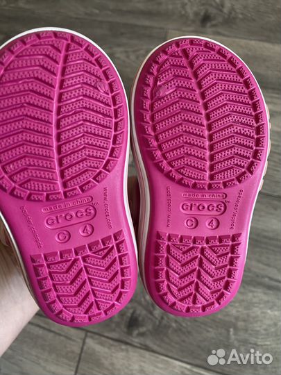 Сандалии crocs c4 для девочек