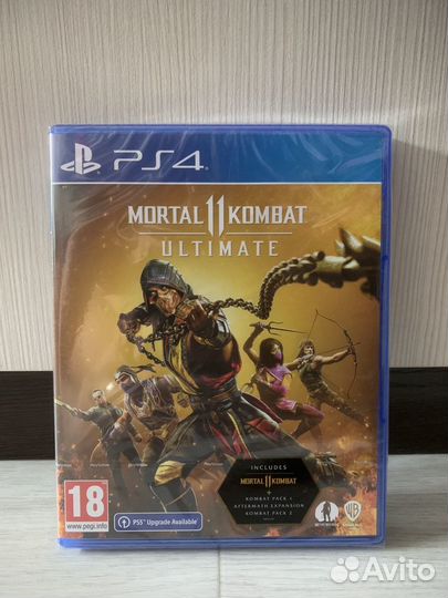 Mortal Kombat 11 Ultimate PS4, новый, рус