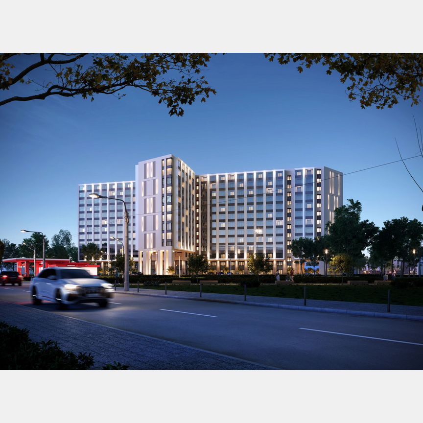 1-к. апартаменты, 24,9 м², 13/13 эт.