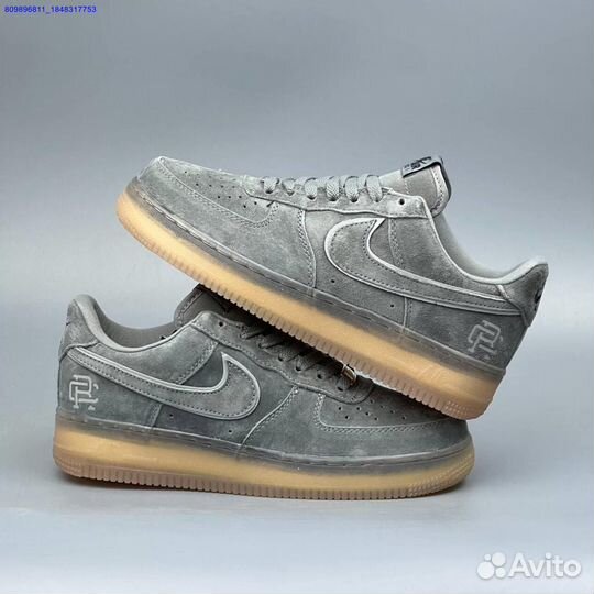 Кроссовки Nike Air Force 1 Grey (Арт.74125)