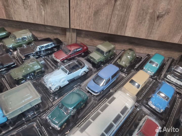 Модели автолегенды СССР деагостини