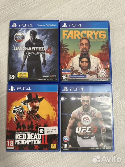 Игры для приставок ps4