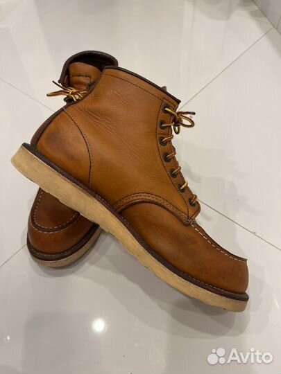 Ботинки кожанные Red Wing Shoes 875