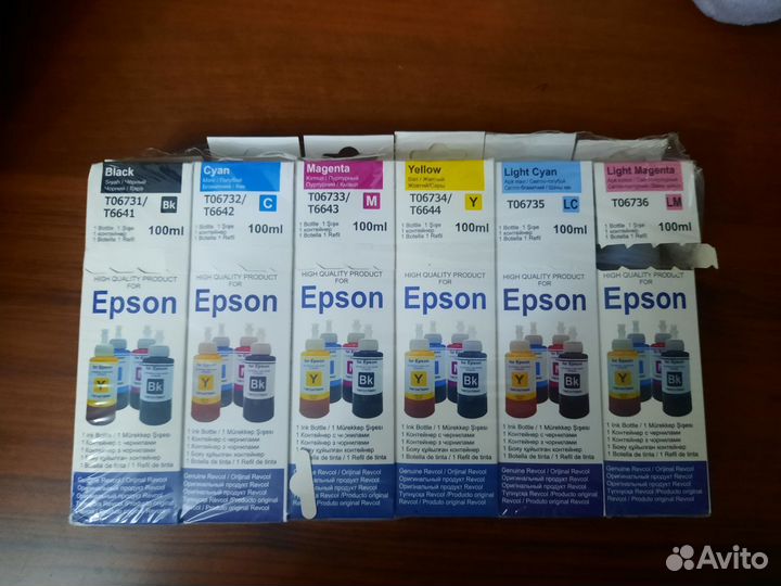 Чернила epson 673 664
